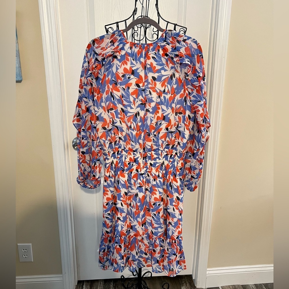 Ralph Lauren Patterned Dress, New w/Tags